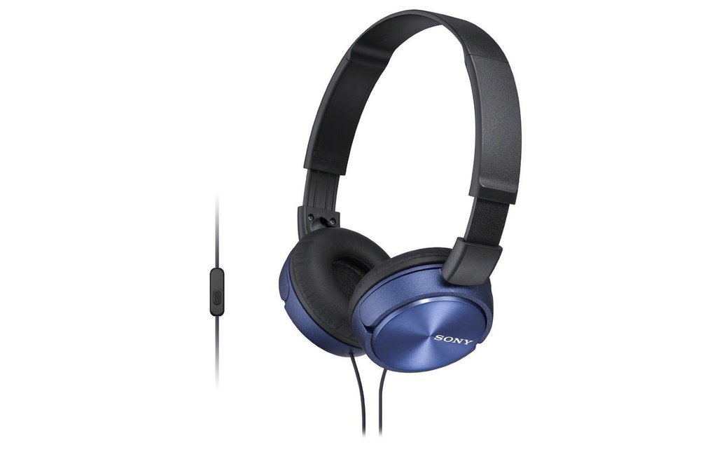 Sony Casques extra-auriculaires MDR-ZX310AP Bleu; Noir