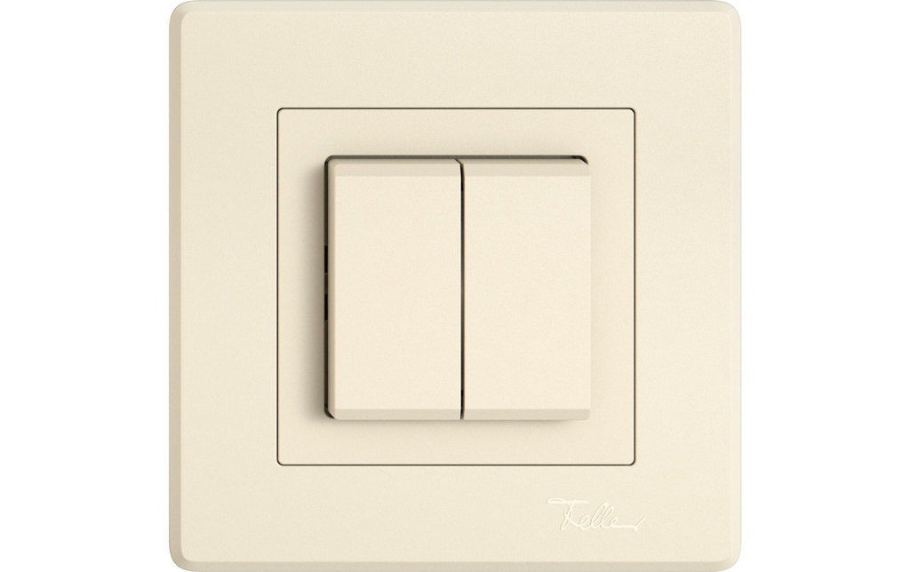 Feller Commande Smart light  EDIZIO.liv pour Philips Hue, Crema