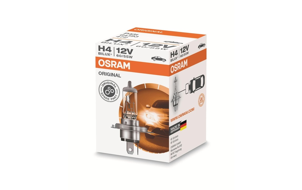 OSRAM H4 ORIGINAL LINE 12 V VOITURE