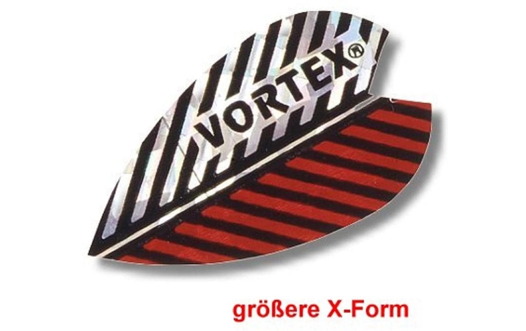 Karella Flights Vortex X 3- rouge-argent 3 pièces