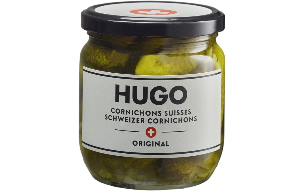 Hugo Reitzel Verre Cornichons suisses 200 g