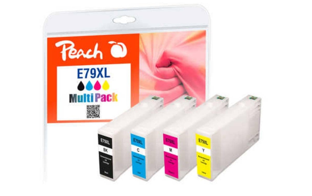 Peach Encre Epson No 79XL 1x BK, 1x C, 1x M, 1x Y