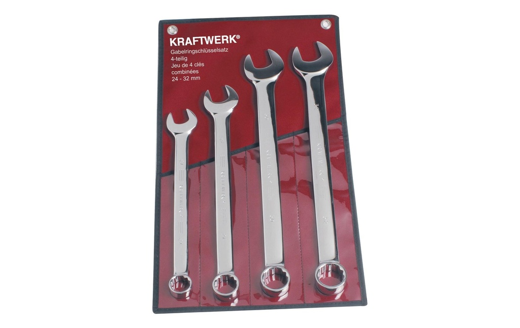 Kraftwerk Jeux de clés mixtes 24-32 mm 4 pièces