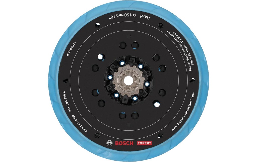 Bosch Professional Plateau de ponçage EXPERT Multihole Dur dur, 150 mm