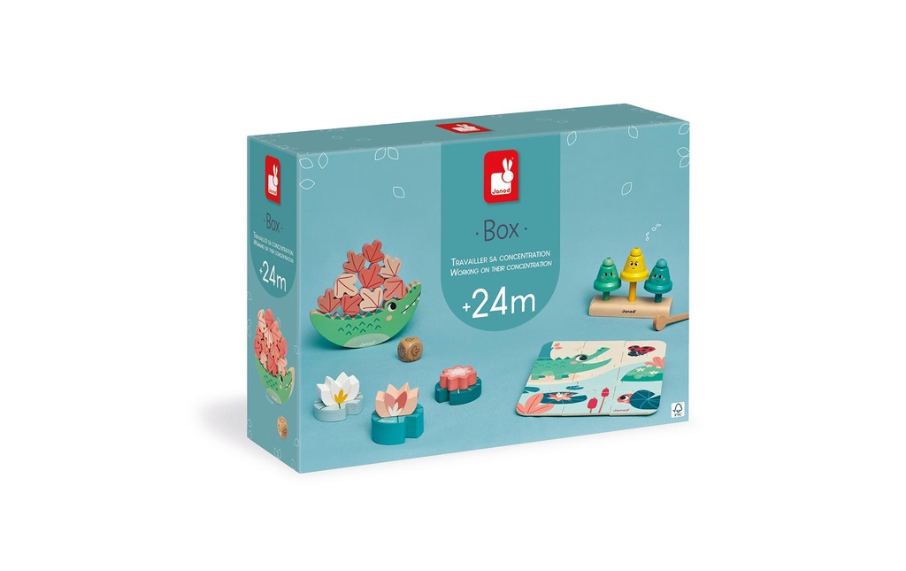 Janod Jouets d’occupation Boîte 24 mois