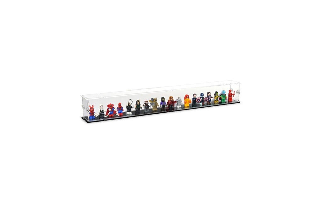 iDisplayit Présentoir en acrylique pour 18 mini-figurines LEGO