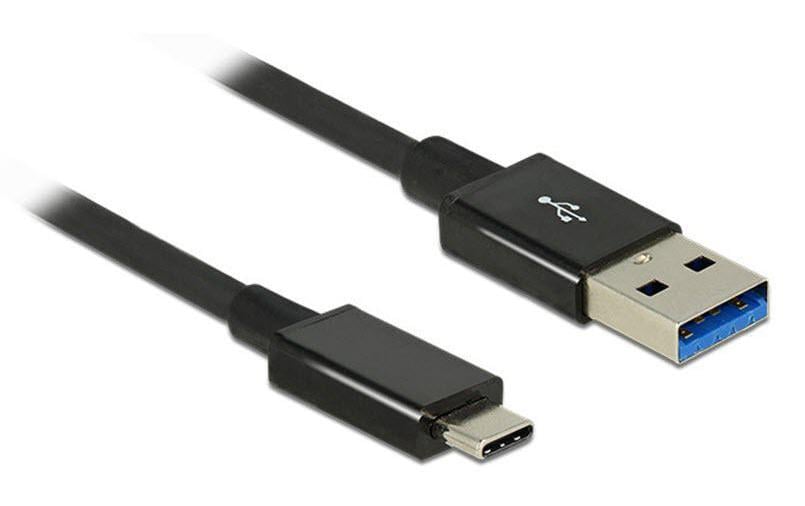 Delock Câble USB 3.1 Premium USB-C - USB-A 1 m