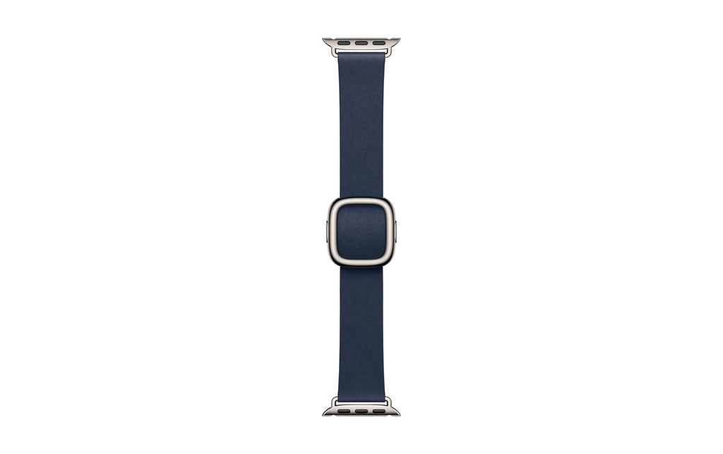 Apple Boucle moderne 42 mm Bleu foncé L