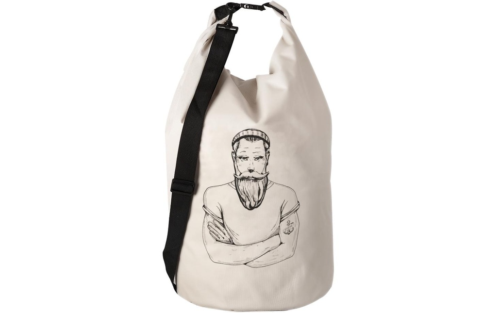 See Mann Garn Corbeille à lessive Smutje 45 l, Taupe