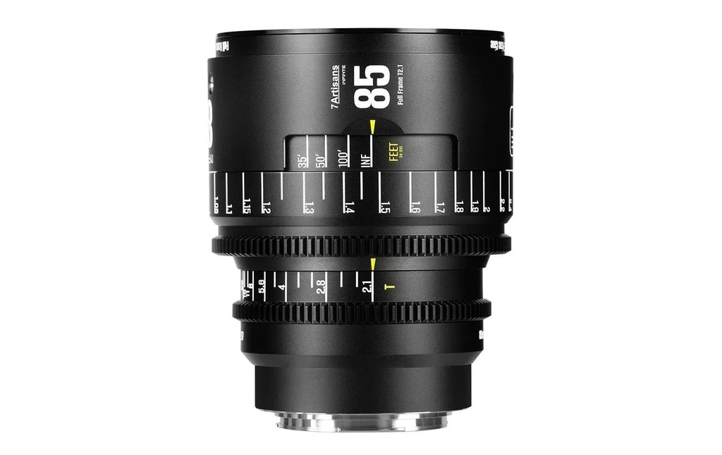 7Artisans Longueur focale fixe 85mm T/2.1 INFINTE Noir – Canon EF