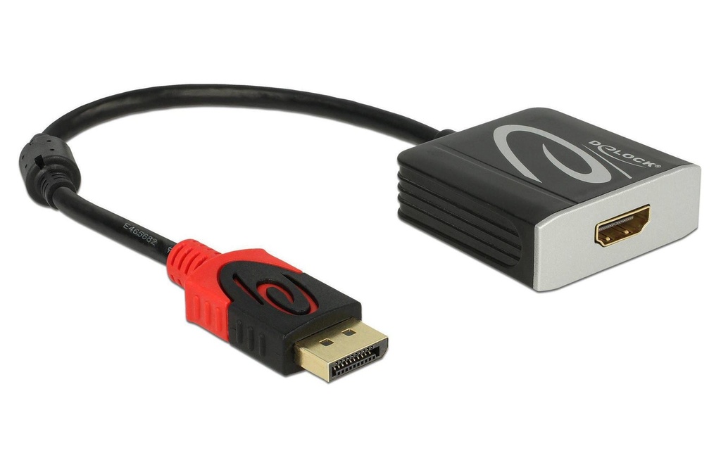 Delock Adaptateur 4K, 60Hz DisplayPort - HDMI