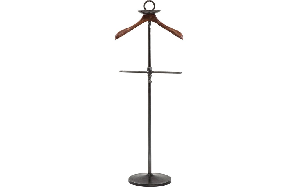 Kare Porte-manteau Cosmopolitan 124 cm, Noir/Brun