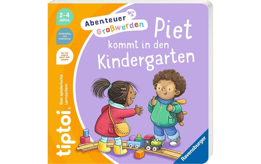 tiptoi Livre éducatif Piet entre au jardin d'enfants