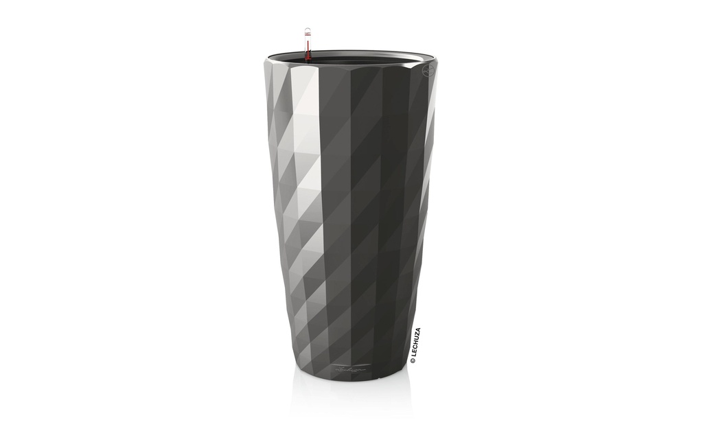 Lechuza Pot de fleur Diamante Premium 40, Anthracite