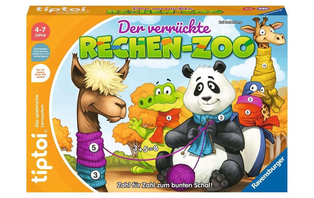 tiptoi Jeu Der verrückte Rechen-Zoo