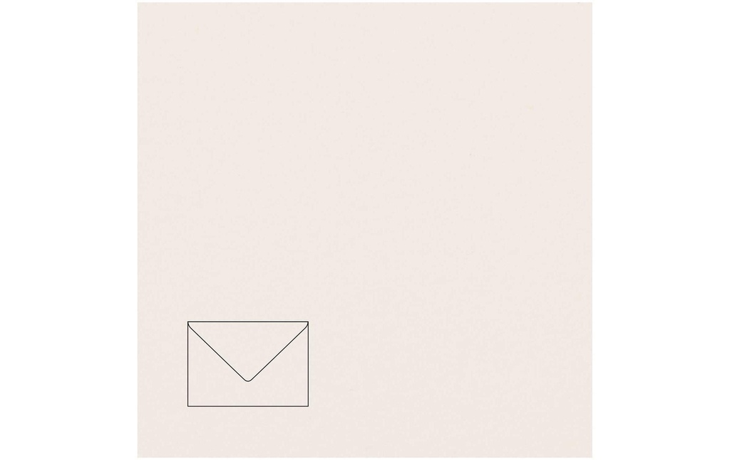 Rico Design Paper Poetry Essentials Enveloppe C5 Ivoire