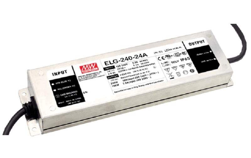 MeanWell Pilote de LED 240W CV+CC 24 V / 10 A, DALI