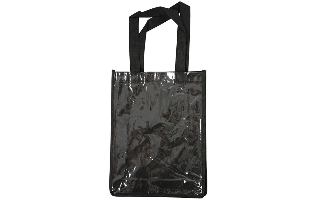 Creativ Company Sac en tissu non tissé avec insertion transparente