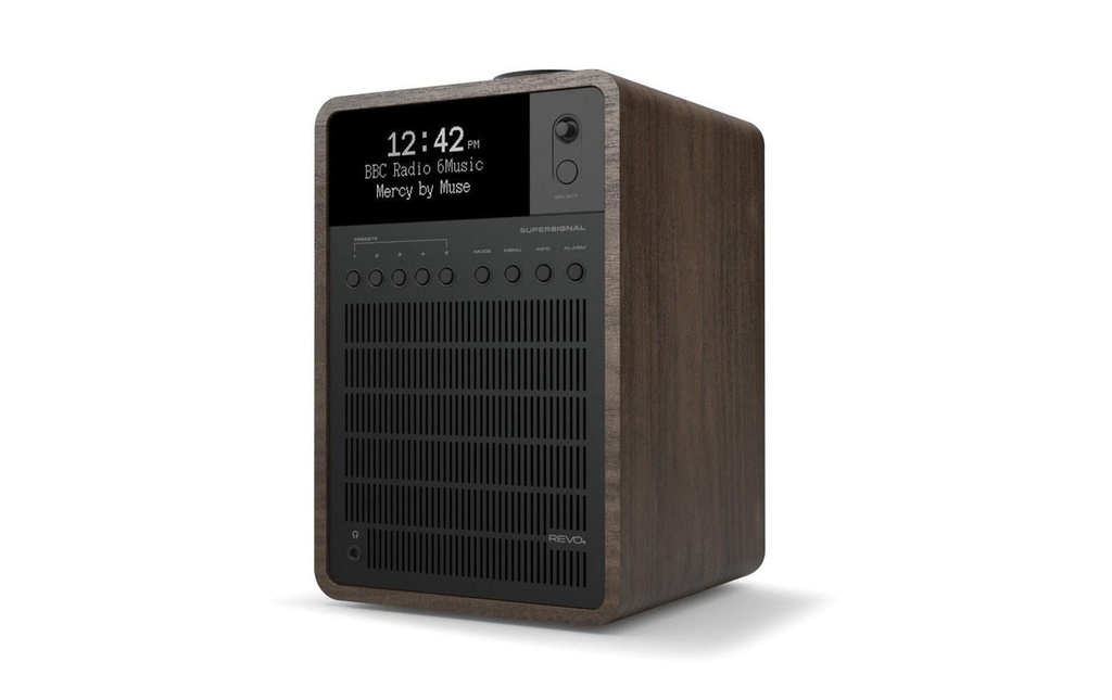 Revo Radio DAB+ SuperSignal Brun/Noir
