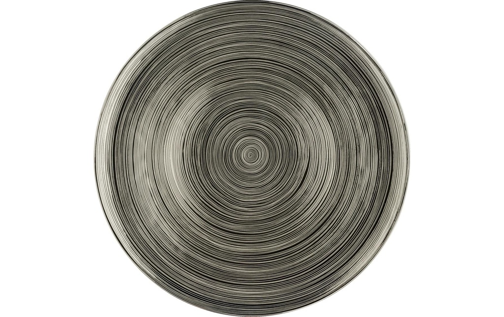 Rosenthal Assiette de présentation TAC Gropius Stripes 2.0 titane. 33 cm