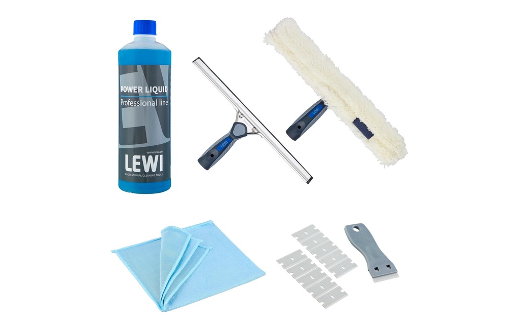 Edi Baur LEWI kit de nettoyage de vitres 2 Multicolore