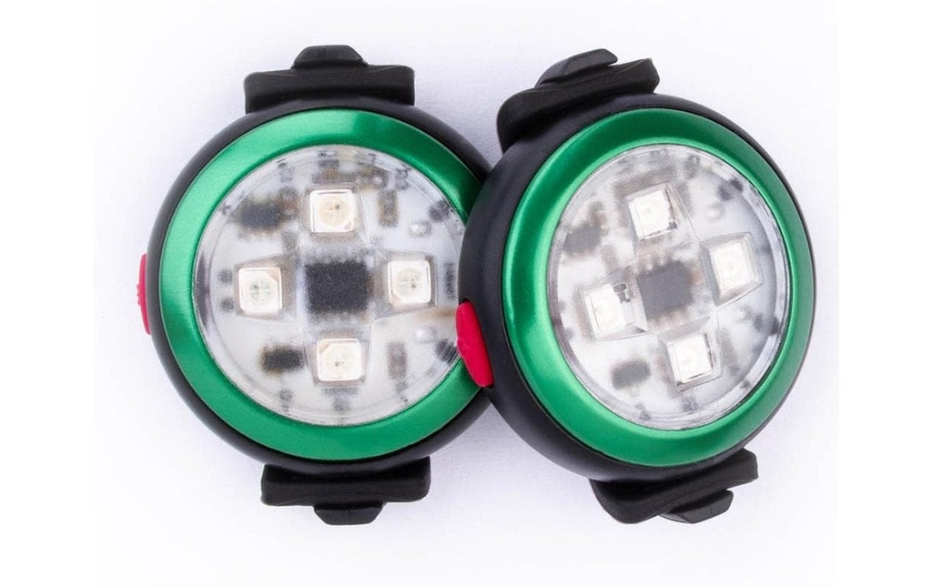 curli Lampe Luumi Safety LED Vert