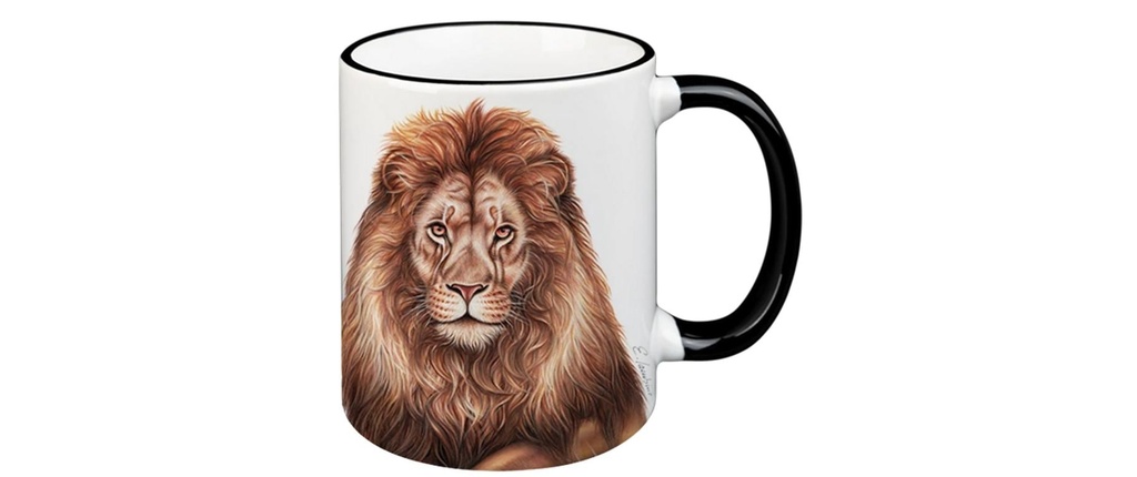 creanorm Tasse lion 330 ml, 1 Pièce/s, Blanc