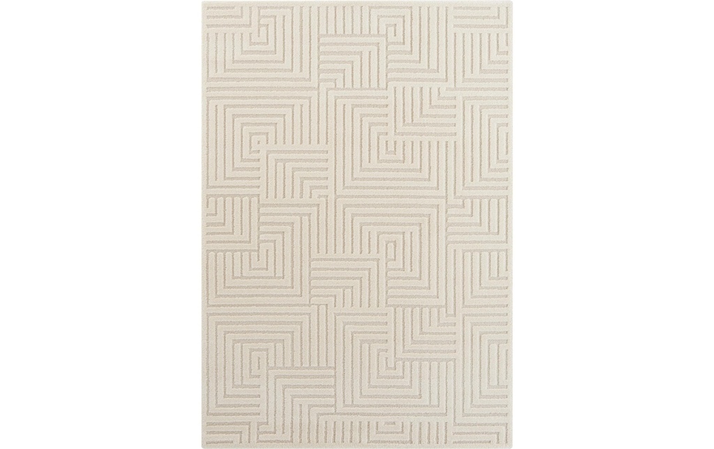 Elle Decoration Tapis Manipu 160 cm x 230 cm,  Crème