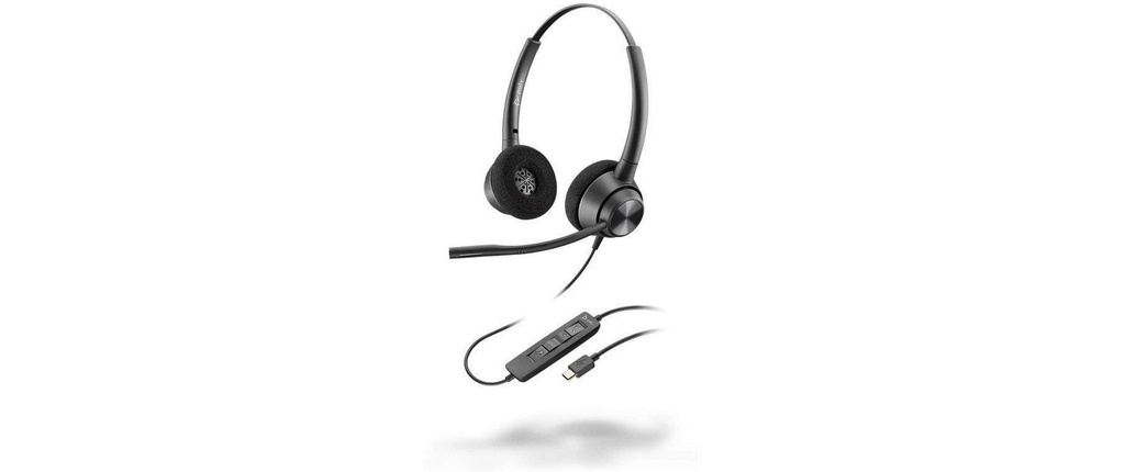 HP Casque avec micro Poly EncorePro 320 Duo USB-C