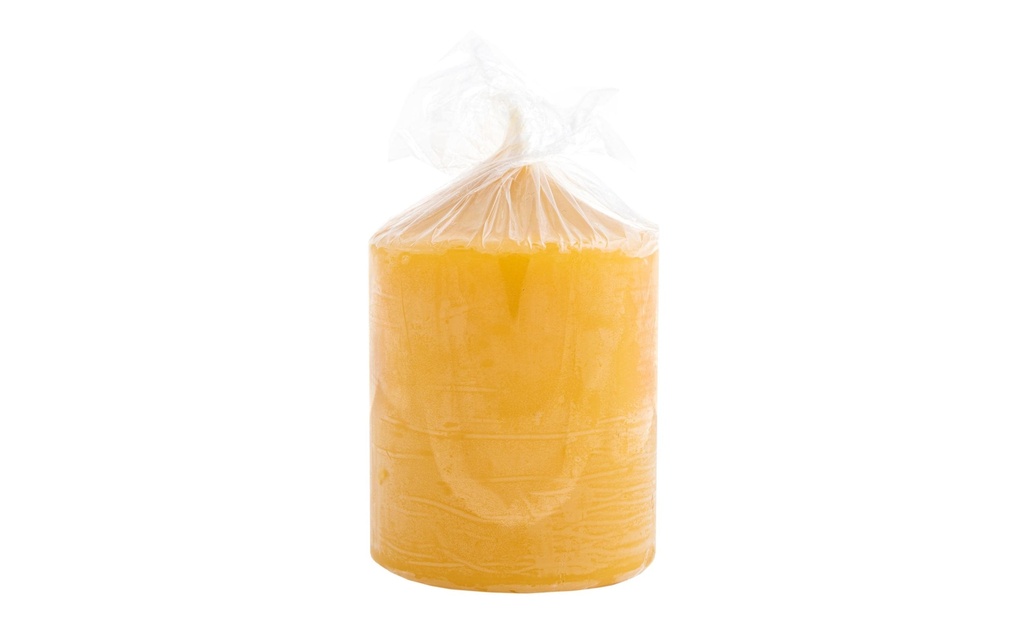 Herzog Kerzen AG Bougie cylindrique à base de cire d'abeille 7 x 10 cm