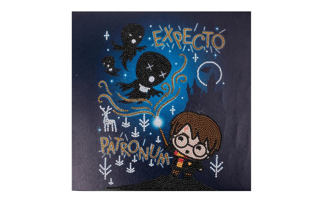 CRAFT Buddy Kits de bricolage Expecto Patronum Crystal Art Kit 30 x 30 cm