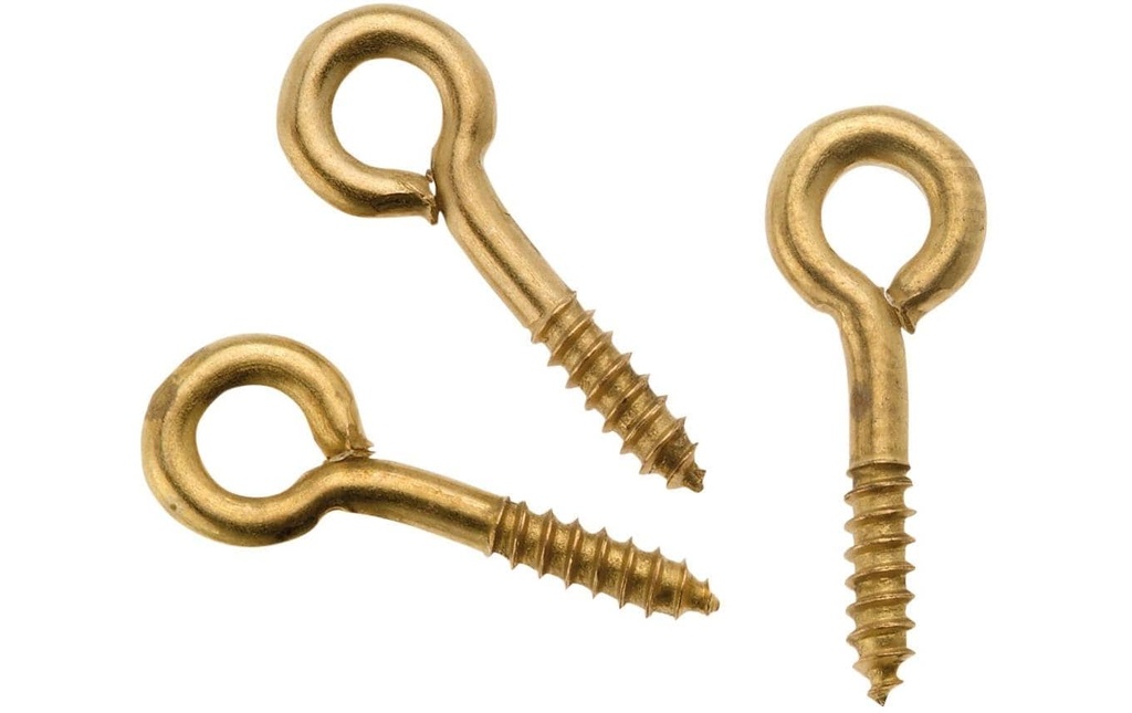 Glorex Piccole parti in ferro Anneaux de levage 8 x 3 mm, 24 pièces
