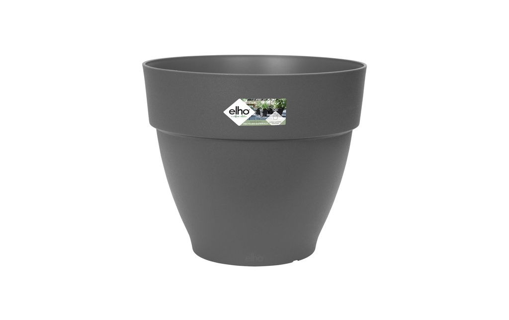 Elho Pot à fleur Vibia Campana Rond 40 cm Noir