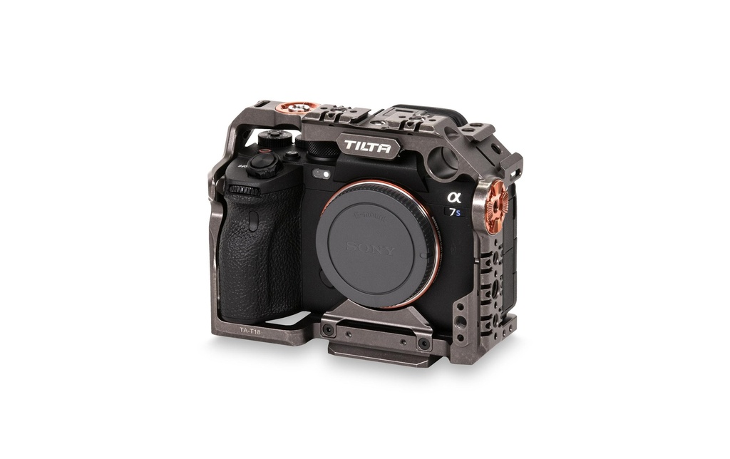 Tilta Cage Cage d'appareil photo intégrale pour Sony Alpha 7S III Tactical Gray