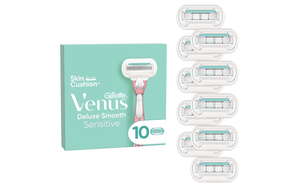 Gillette Venus Lames de rasoir Deluxe Smooth Lames du système 10 pièces
