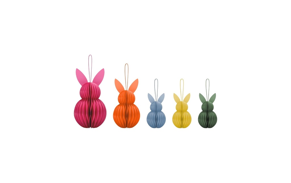 Remember Attache Lapin de Pâques 5 Pièce/s, Multicolore