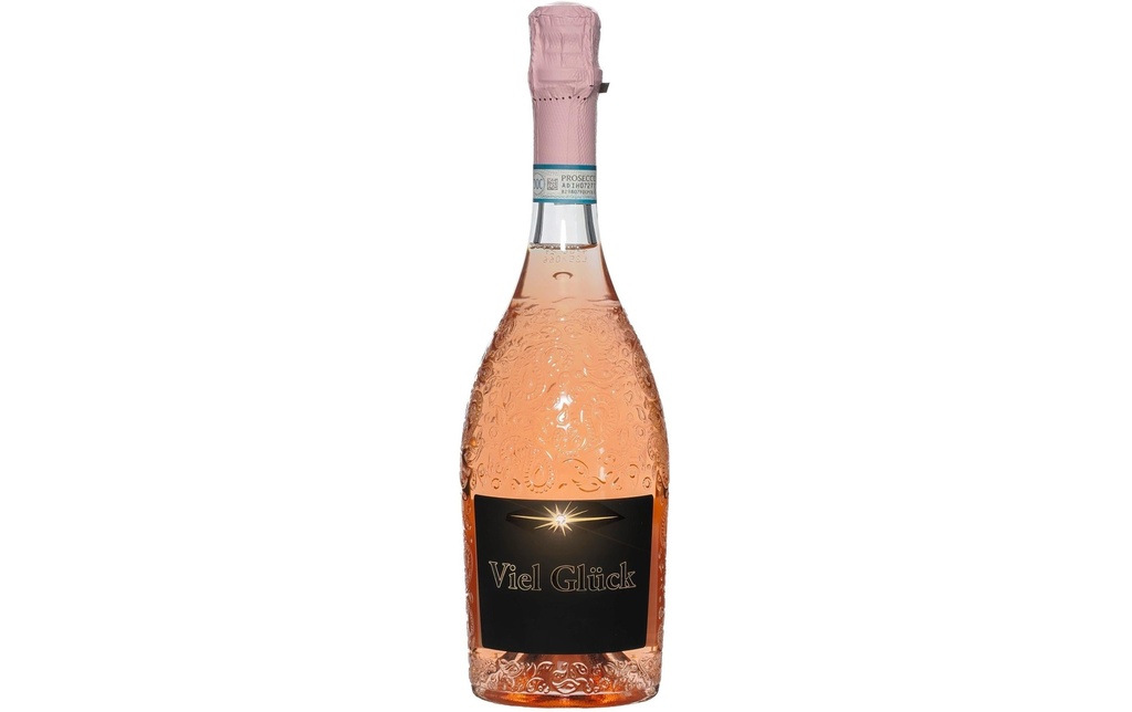 Dreams and Fantasy Idea regalo Prosecco rosé Bonne chance 750 ml