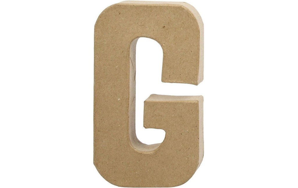 Creativ Company Lettre en carton G 20.5 cm