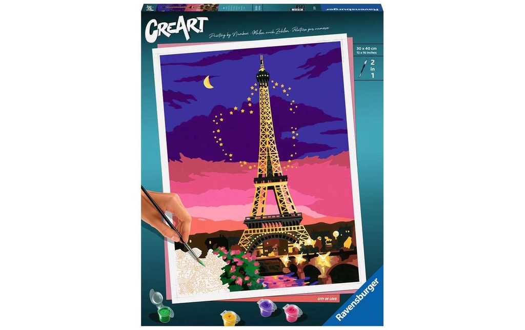 Ravensburger Peinture avec chiffres CreArt: City of Love