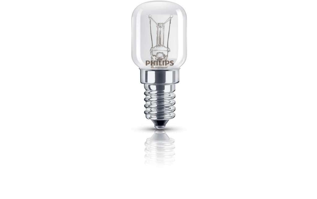 Philips Professional Lampe Four 25W E14 230-240 V T25 CL OV 1CT