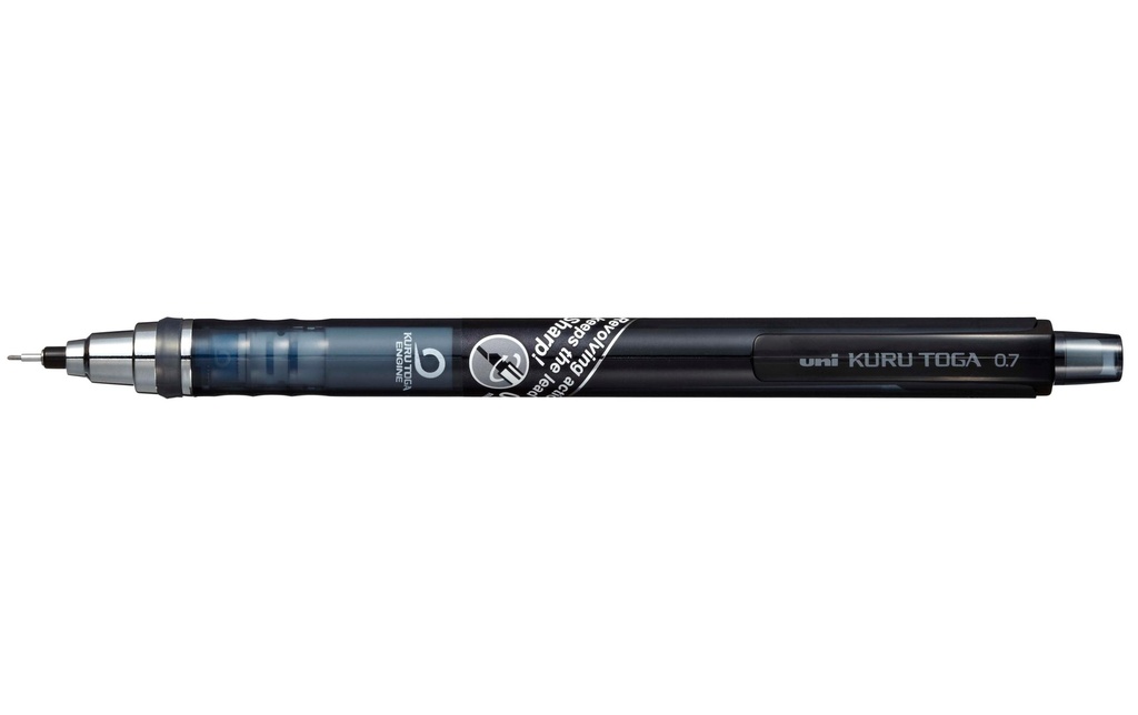 UNI-BALL Porte-mine Kuru Toga 0.7 gris