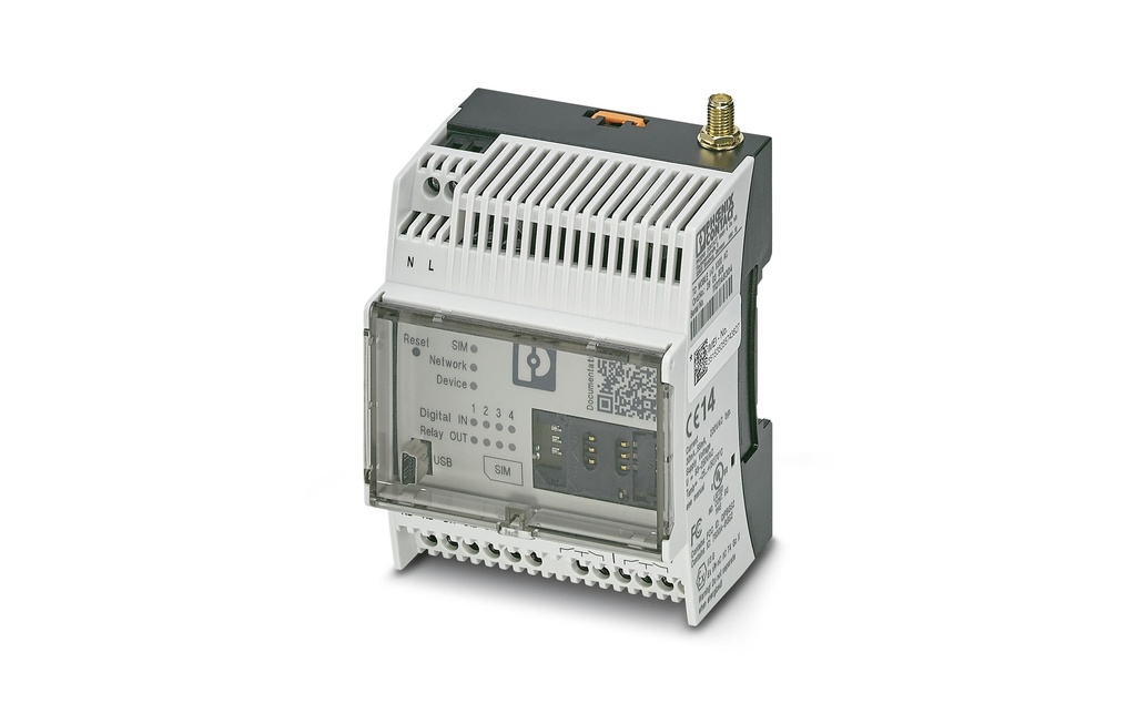 Phoenix Contact Relais SMS TC MOBILE I/O X200-4G AC