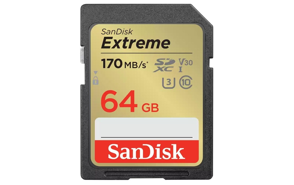 SanDisk Carte SDXC Extreme 64 GB