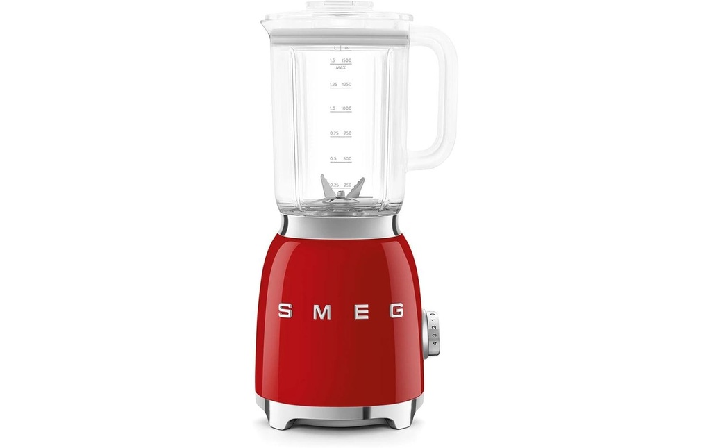 SMEG Mixeur 50's Style BLF03RDEU Rouge