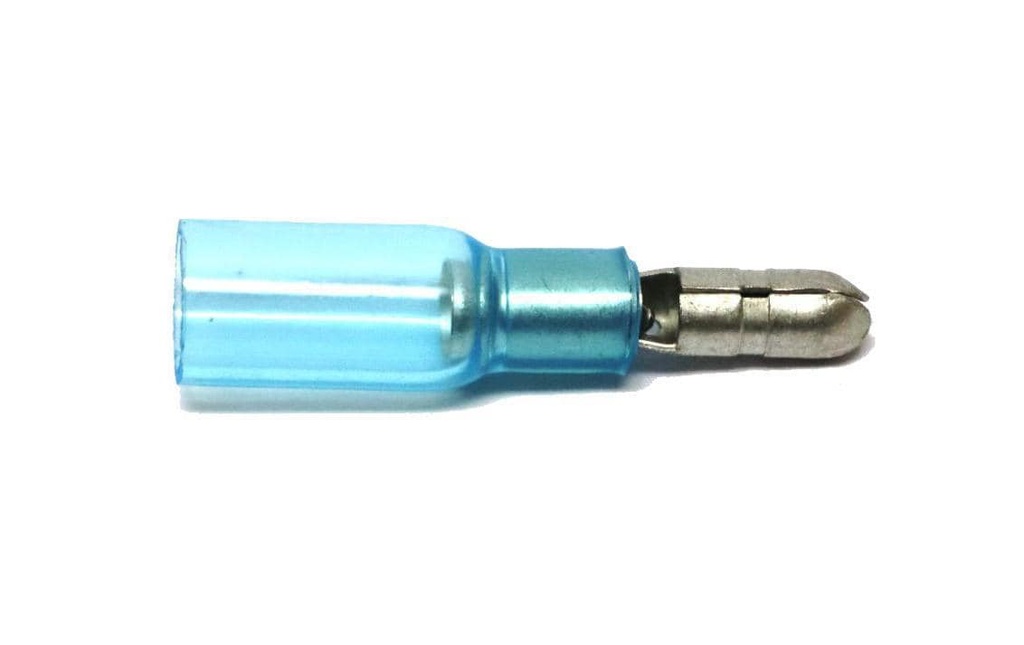 EP Connecteur rond WP 4 mm, homme, bleu, 10 pcs.