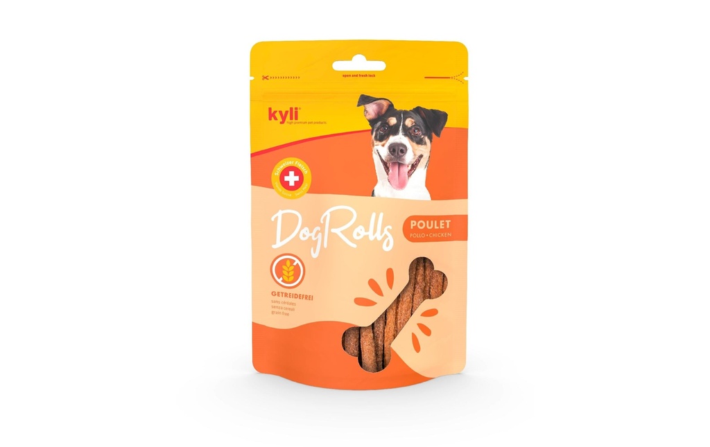 kyli Friandise DogRolls Poulet, 150 g