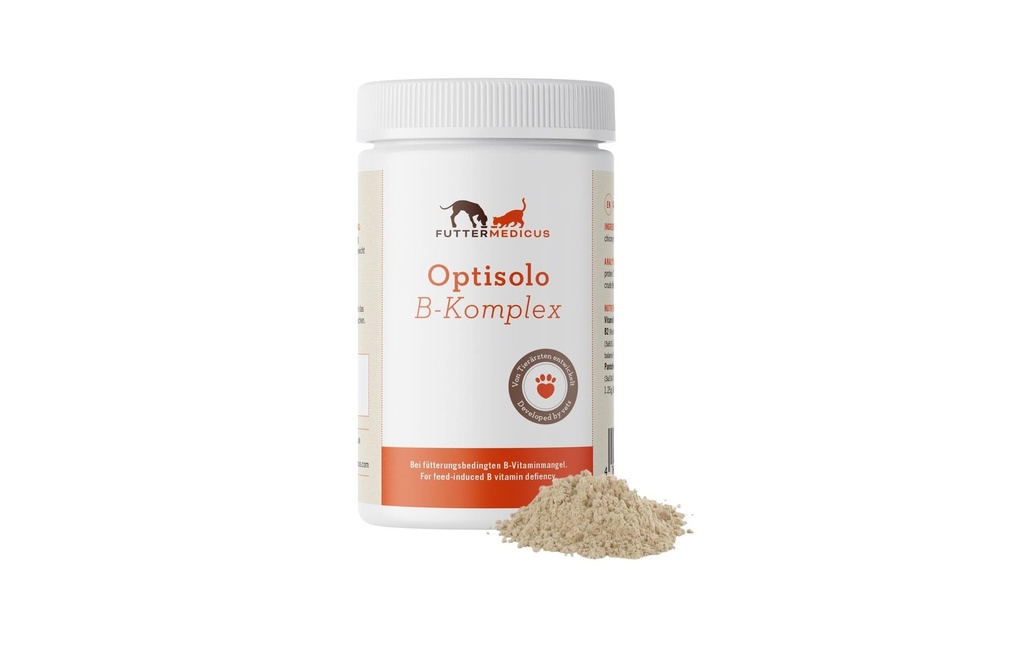 Futtermedicus Supplément alimentaire pour chiens Optisolo B-Komplex 100 g
