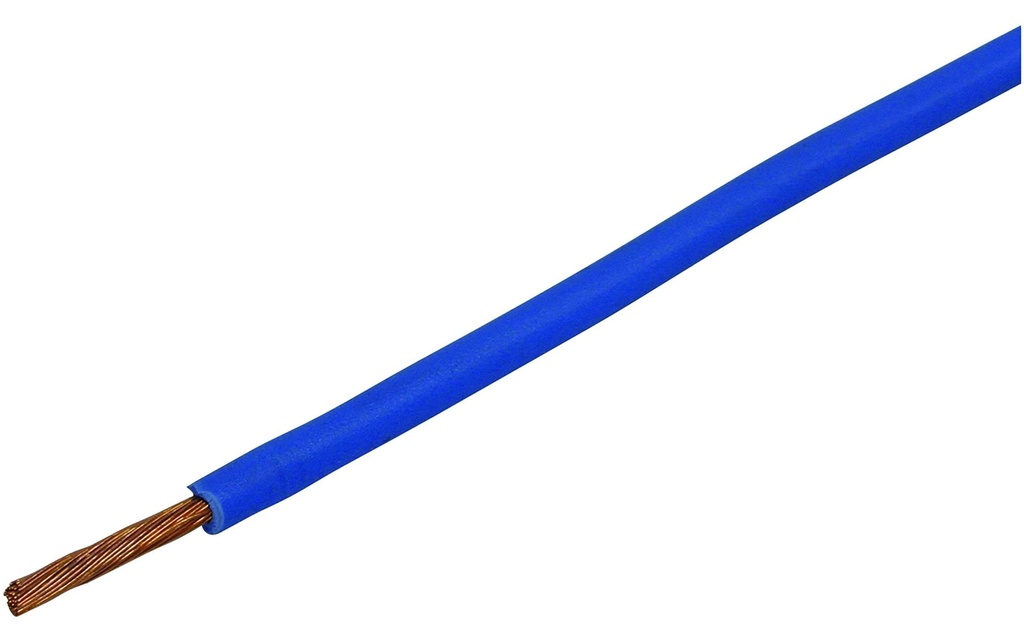 STEFFEN Toron en T 2.5 mm², 100 m Bleu