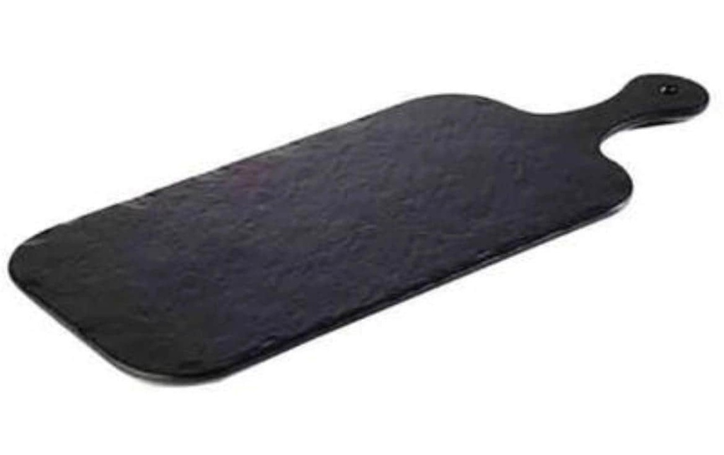 APS Plateau de service Slate Rock 40 cm x 20 cm, noir
