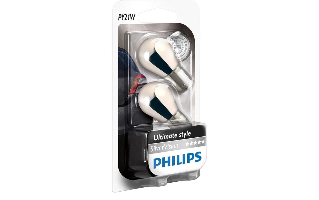 Philips Automotive Témoins lumineux PY21W SV VOITURE